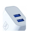 3mk Ładowarka sieciowa 10W 2xUSB-A 2,4A FlowPower biała - nr 3