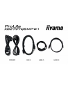 iiyama Monitor  27 '' XB2797QSNP-W1 IPS,QHD,USB-c Dock 96W,HDMI, 350cd,1ms, DP, DisplayPort x1 (Daisy Chain MST max. 2560 x1440), USB HUB x4, RJ45 - nr 17