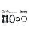 iiyama Monitor  27 '' XB2797QSNP-W1 IPS,QHD,USB-c Dock 96W,HDMI, 350cd,1ms, DP, DisplayPort x1 (Daisy Chain MST max. 2560 x1440), USB HUB x4, RJ45 - nr 41