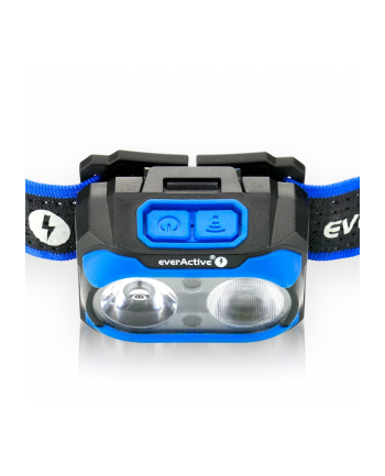 everactive Latarka czołowa LED HL-600R Owl IP44 ładowalna czujnik ruchu nr 1