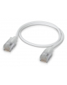 Ubiquiti Uacc-Cable-Patch-El-C6A-0.3M-W Kabel Sieciowy Półprzezroczysty, Biały 0,3m Cat6A - nr 15