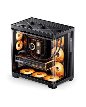 Jonsbo Obudowa Midi-Tower ATX Szkło hartowane czarny (TK4BLACK)