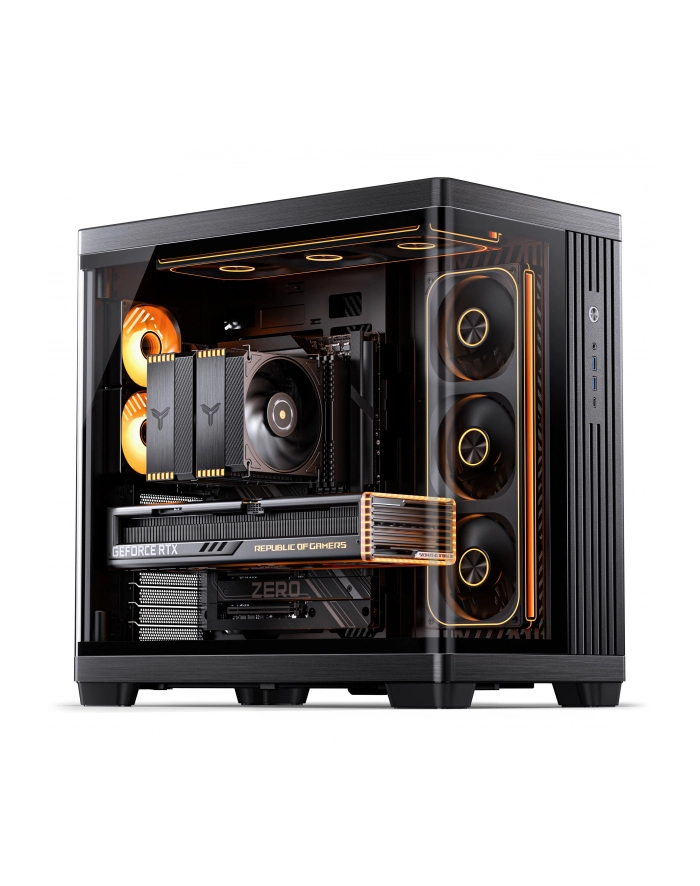 Jonsbo Obudowa Midi-Tower ATX Szkło hartowane czarny (TK4BLACK) główny