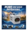 qoltec Zasilacz awaryjny UPS Pure Sine Wave | 1000VA/720W | Przetwornica12/230V z AVR | LCD | LiFePO4 AGM GEL - nr 5