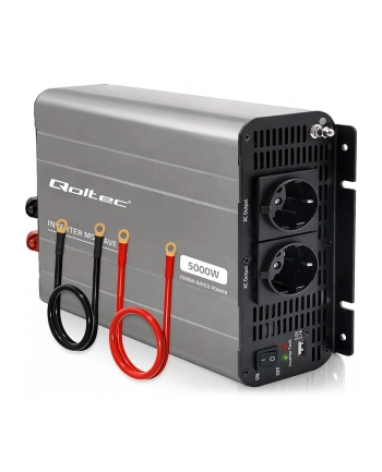 qoltec Przetwornica napięcia MS Wave | 12V na 230V | 2500/5000W nr 2