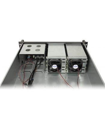 Inter-Tech Inter-Tech 3U-3508 Stojak Czarny (88887335) nr 1