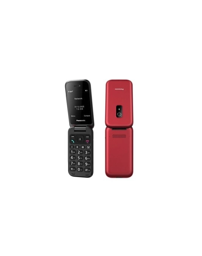 panasonic Telefon komórkowy 4G KX-TF600EXR czerwony główny