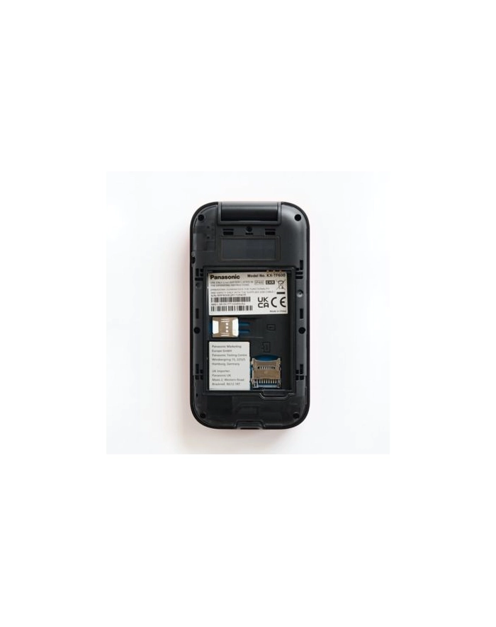 panasonic Telefon komórkowy KX-TF600EXB czarny główny