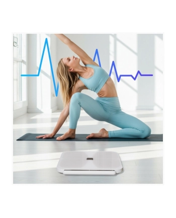 awei Waga do ciała SS1 bluetooth 5.0 wielofunkcyjna biała nr 2