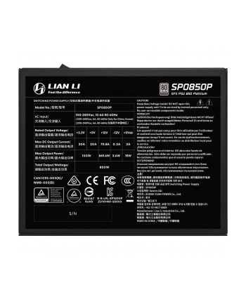 Lian Li SP Series Platinum 850W (G9PSP0850PB000EU)
