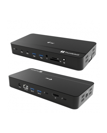 i-tec Stacja dokująca Thunderbolt 5 Triple Display Docking Station M.2 slot 6xUSB 2.5 GLAN PD 140W