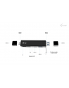 i-tec Czytnik kart USB-C/USB-A Dongle SD TF 2xUSB - nr 3