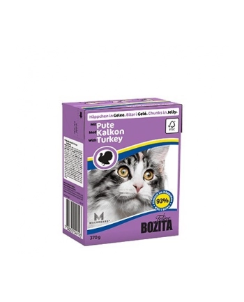 BOZITA Mięsne kawałki z indykiem w galaretce 370g nr 2