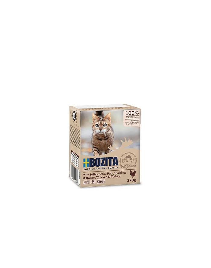 BOZITA Mięsne kawałki z drobiem w sosie 370g główny