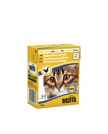 BOZITA Mięsne kawałki z drobiem w sosie 370g nr 2