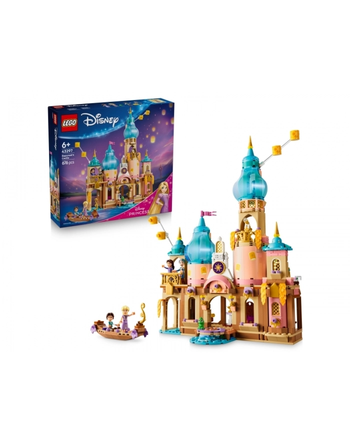 LEGO Disney 43297 - Zamek Roszpunki główny