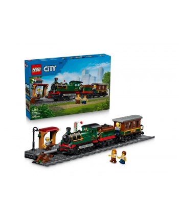 LEGO City 60511 - Retro pociąg z lokomotywą parową nr 1