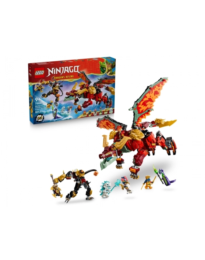 LEGO Ninjago 71868 - Transformujący smoczy mech Wyldfyre główny