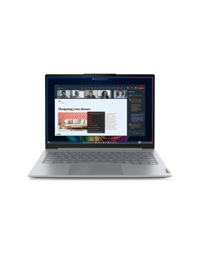 LENOVO ThinkBook 14 G9 IPL Intel Core Ultra 7 355 14inch WUXGA 16GB 512GB SSD M.2 PCIe W11P 3Y Onsite główny