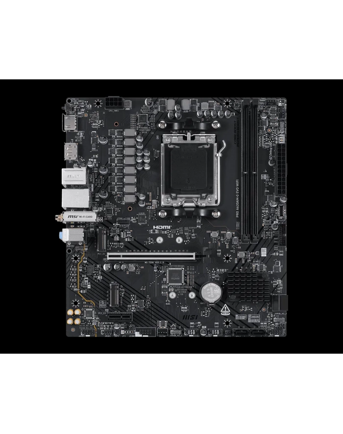 MSI PRO A620AM-G EVO WIFI AM5 2xDDR5 mATX HDMI DP 2xM.2 główny