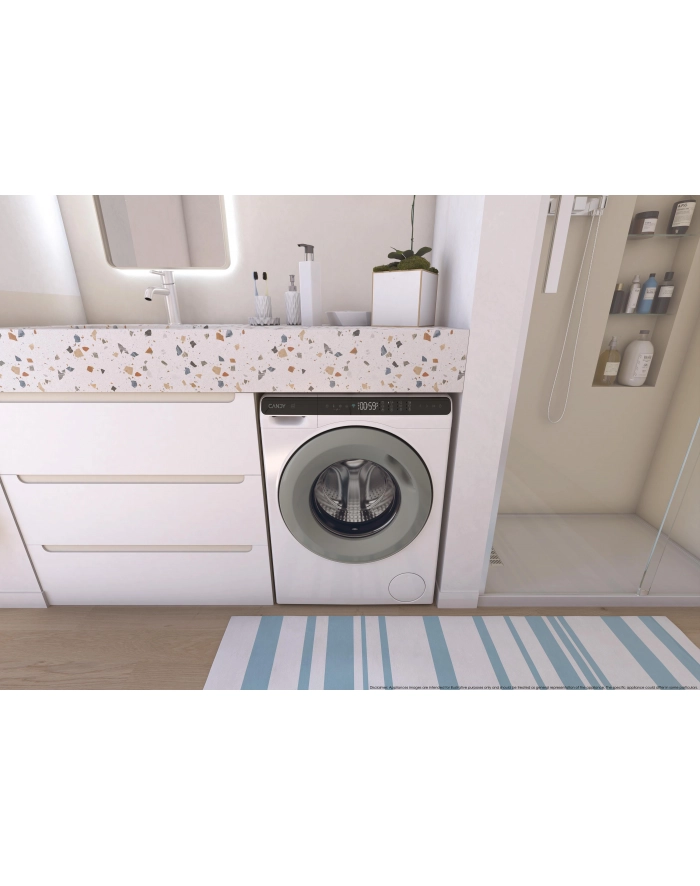 Pralka kompaktowa CANDY CW50-BP12307GU-S ProWash 700 Mini 5 kg 1200 obr/min Slim | Higiena Plus | silnik inwerterowy | WiFi simply-Fi główny
