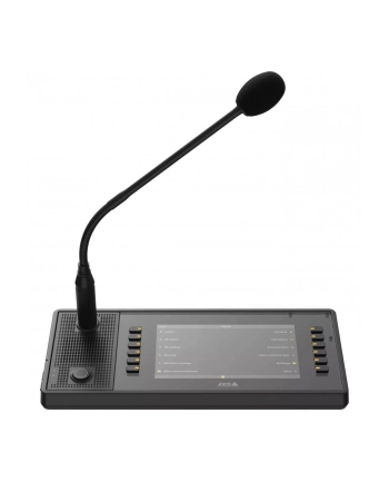 AXIS TC6901 NETWORK PAGING CONSOLE COMES WITH A BUILT IN MI