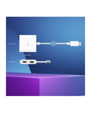 USB-C TO DUAL USB-C WITH VIDEO OR POWER DELIVERY