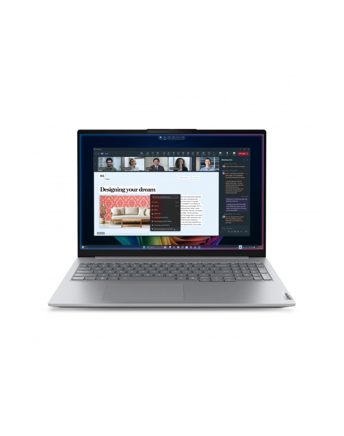 LENOVO ThinkBook 16 G9 Intel Core Ultra 7 355 16inch WUXGA Non-Touch 32GB 1TB SSD POL/ENG W11P 3YW główny