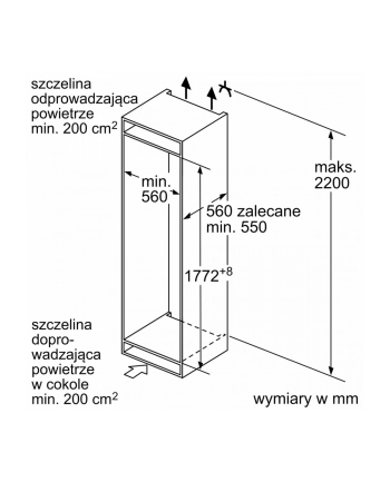 bosch Chłodziarko-zamrażarka KIV87NSE0 nr 2