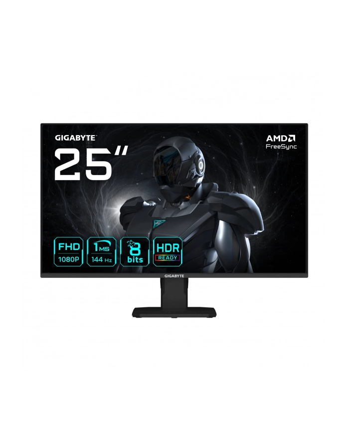 Gigabyte 24,5'' GS25F14 (GS25F14EK) FullHD, SS-IPS, HDMI, DP, Free-Sync, 144Hz główny