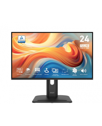 msi Monitor PRO MP245PG E14 23.8 cala/LED/FHD/Flat/144Hz/Black