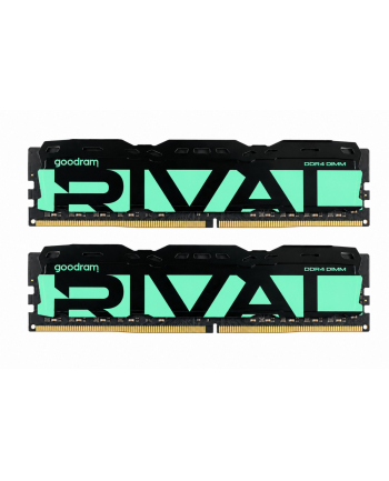 goodram Pamięć do PC DDR4 Rival Radiant 64GB (2*32)/3200 CL18 zielona