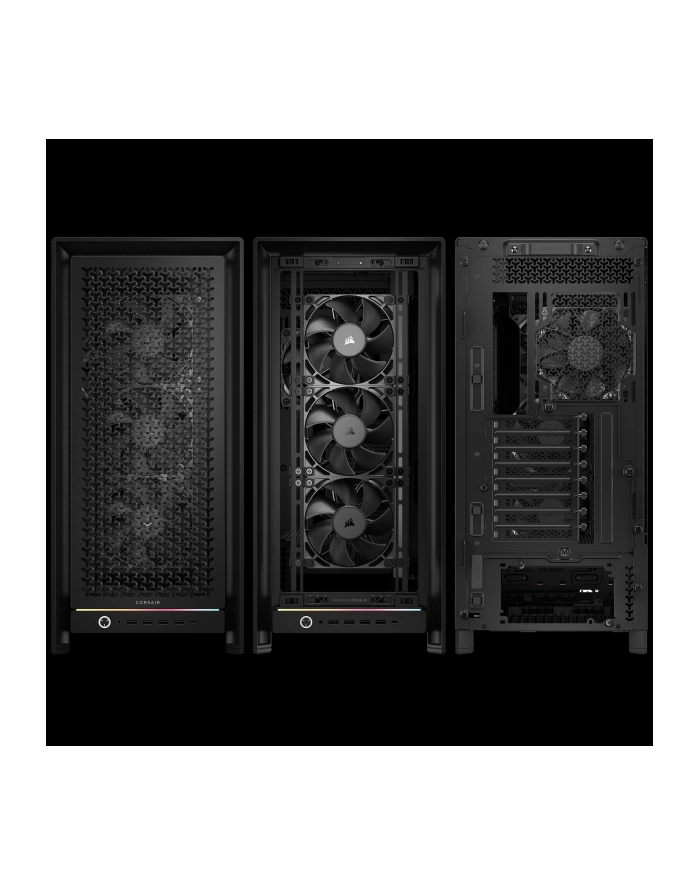 Corsair Obudowa FRAME 5000D Czarny Mid Tower Airflow główny