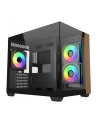 Cooler Master Elite 481 Wood 270° Seamless Glass mATX (E481KHNNS00) - nr 1