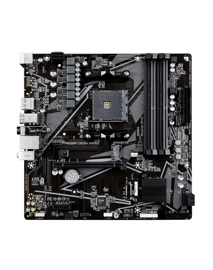 GIGABYTE A520M DS3H WF6E AM4 4xDDR4 4xSATA 1xM.2 główny