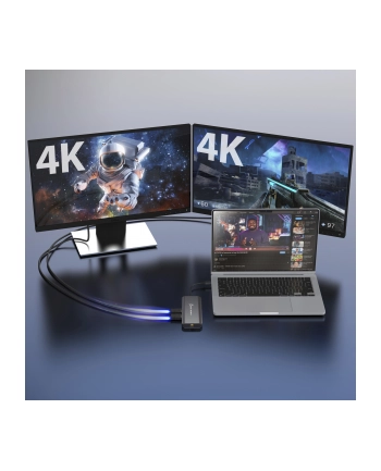 USB-C DUAL 4K HDMI 10GBPS MINI DOCK