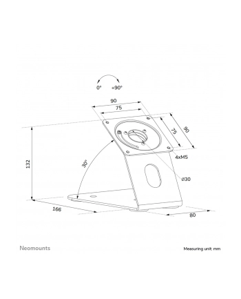 neomounts Podstawka do tabletu DS15-629BL1 nr 2