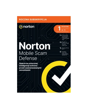 norton Oprogramowanie Mobile Scam Defence PL 1U 1Dvc 1Y 21488054