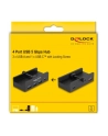 Hub USB Delock Hub Usb 5 Gbps 4-port (3x Usb A 1x Usb C) ze śrubą zabezp. (64284) - nr 10