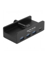 Hub USB Delock Hub Usb 5 Gbps 4-port (3x Usb A 1x Usb C) ze śrubą zabezp. (64284) - nr 1