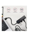 axagon HUB 4-portowy 5gbps 2x USB-A 2x USB-C, USB-C power in  19 cm kabel  HUE-C2A - nr 4