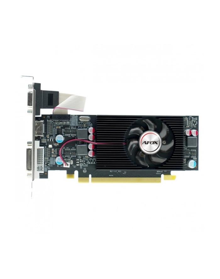 afox Karta graficzna - Radeon R5 240 4GB DDR3 128Bit Dual DP LP Single Fan główny