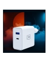 3mk Ładowarka sieciowa 45W PD 3.0 QC4+ USB-A USB-C biała - nr 2