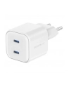 Swissten Adapter Gan 2X Usb-C 20W Pd Biała - nr 1