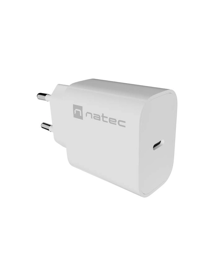 natec Ładowarka sieciowa Ribera 1xUSB-c 20W biała główny