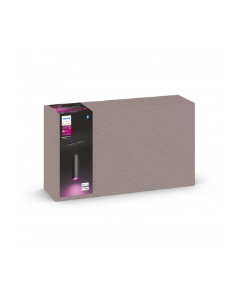 PHILIPS HUE Cylindryczna oprawa wisząca Perifo czarny (929003115901) nr 1