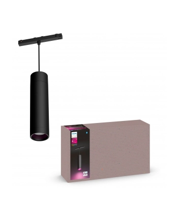 PHILIPS HUE Cylindryczna oprawa wisząca Perifo czarny (929003115901) nr 2