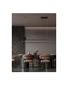 IMMAX Lampa Sufitowa OVAELE SMART 122cm czarna 50W - nr 8