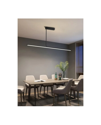 IMMAX Lampa Sufitowa Asta Smart czarna 28W (1674709) nr 1