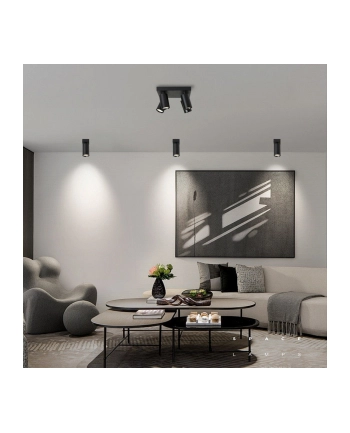 IMMAX Lampa Sufitowa LED 4-punktowa czarna (1806429) nr 2